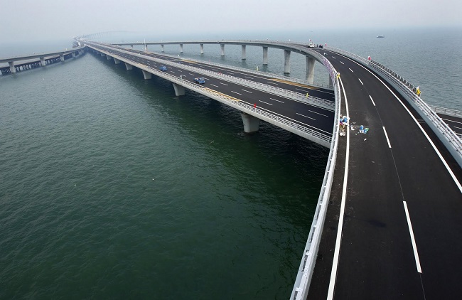 Cầu Vị Nam Vị Hà dài thứ 5 thế giới
