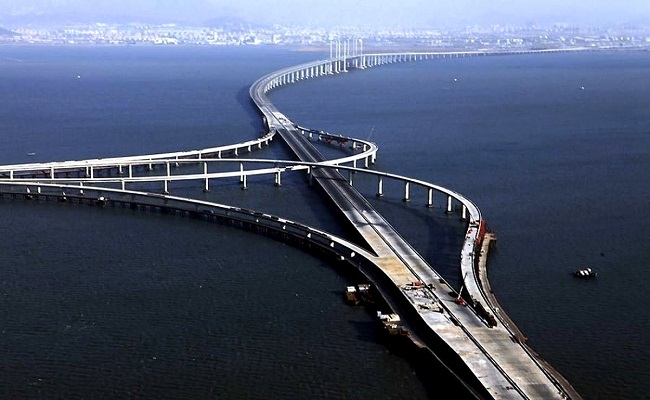 Cầu vịnh Giao Châu dài thứ 8 thế giới