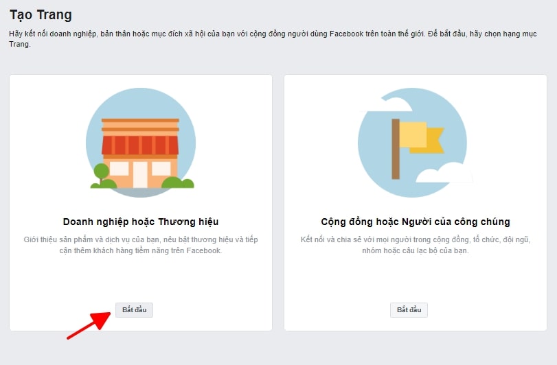 Tạo page